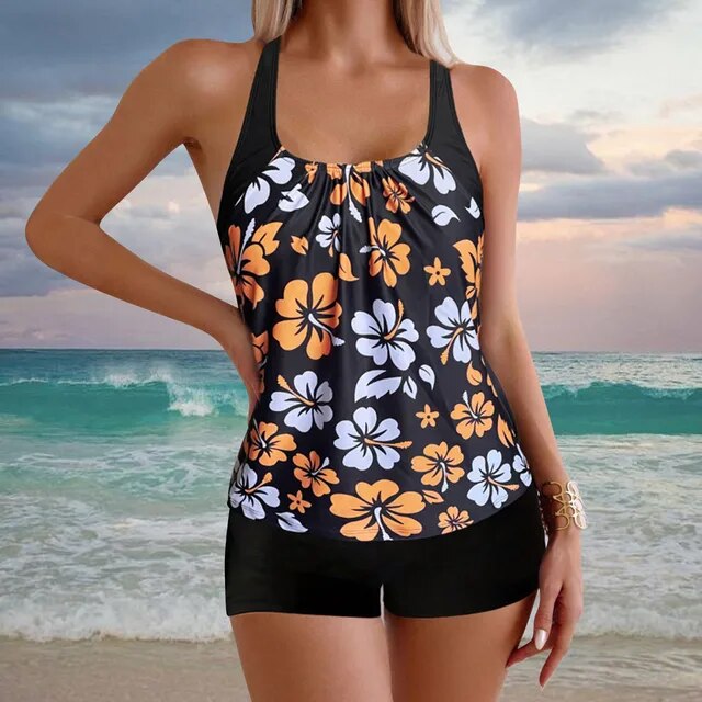 Stylowy i modny kostium kąpielowy tankini