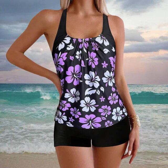 Stylowy i modny kostium kąpielowy tankini