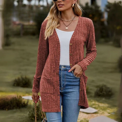 Sweter damski o swobodnym kroju
