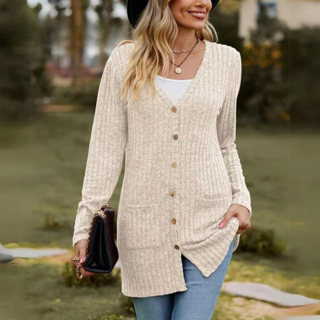 Sweter damski o swobodnym kroju