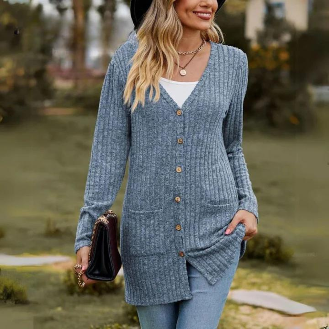 Sweter damski o swobodnym kroju