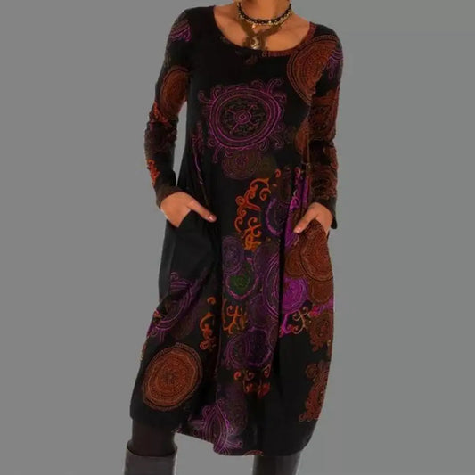 Sukienka vintage w stylu boho