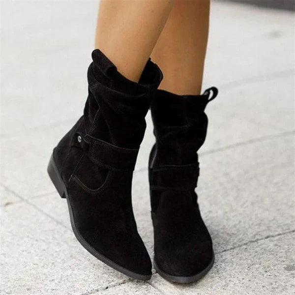 Sheyro - casualowe buty na niskim obcasie