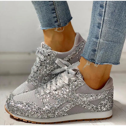 Kiari - buty sportowe z cekinami dla kobiet