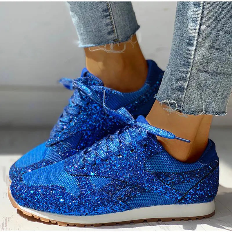Kiari - buty sportowe z cekinami dla kobiet