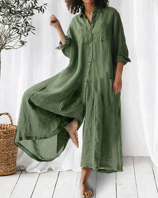 Kombinezon plażowy oversize - Yasmin