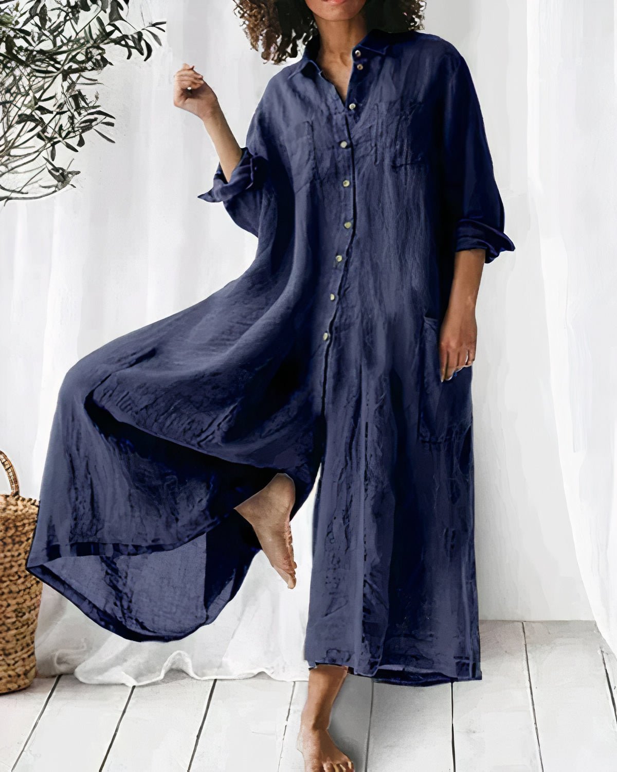 Kombinezon plażowy oversize - Yasmin