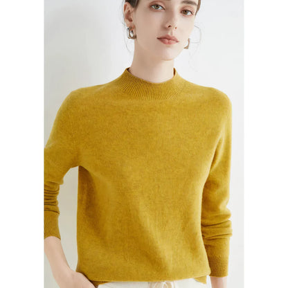 Sweter z dzianiny kaszmirowej - yelena