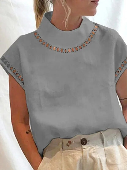 Marieky - Casualowa bluzka damska w stylu vintage