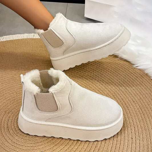 Casualowe buty wsuwane | Beżowe - Łatwe i wygodne - Idealne do codziennego użytku