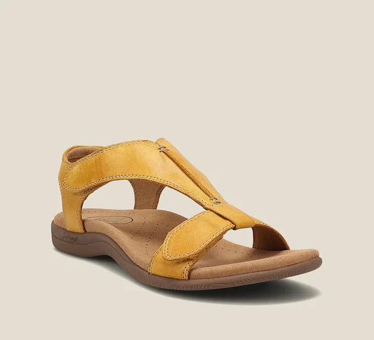 Kathrin - Summer 2023 Skórzane buty z regulowanymi sandałami