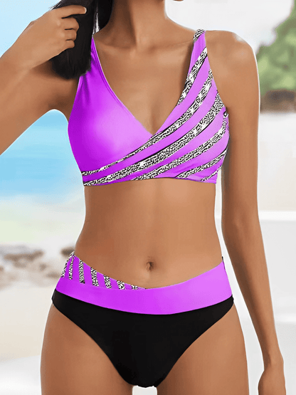 Ami - Luksusowe letnie bikini w paski