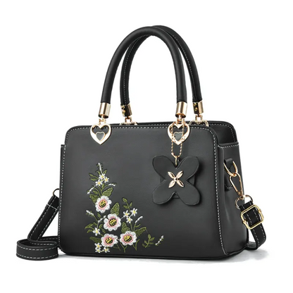 Torba Flora Crossbody | Z wykwintnym haftem
