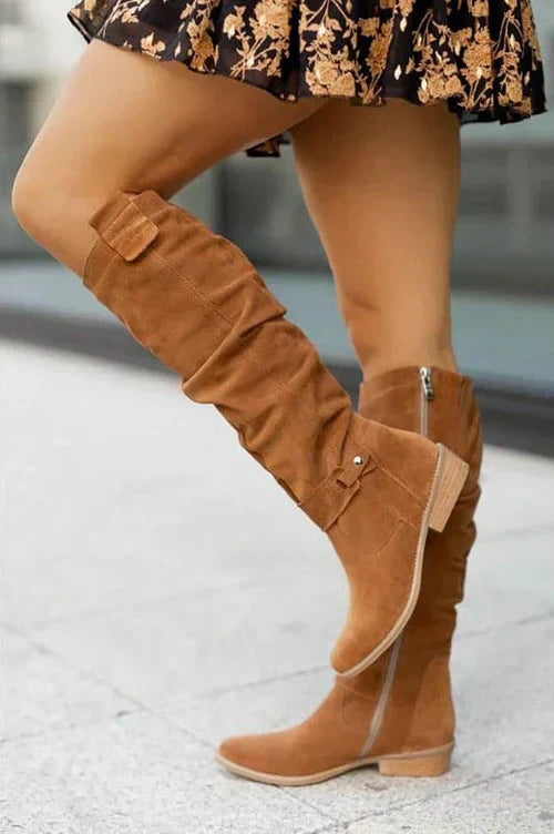 Silana , perano - wysokie buty