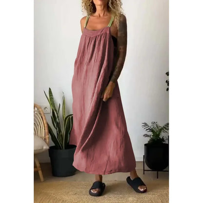 Jelena Chic sukienka z płynnym krojem