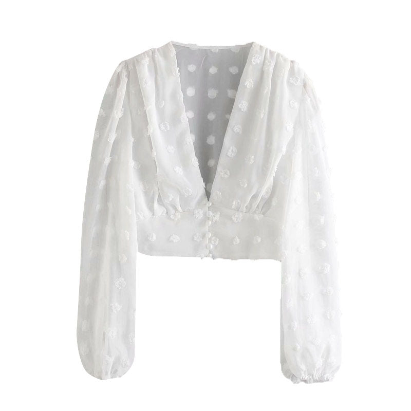 Lyanne Airy Top | Letni i wesoły top damski