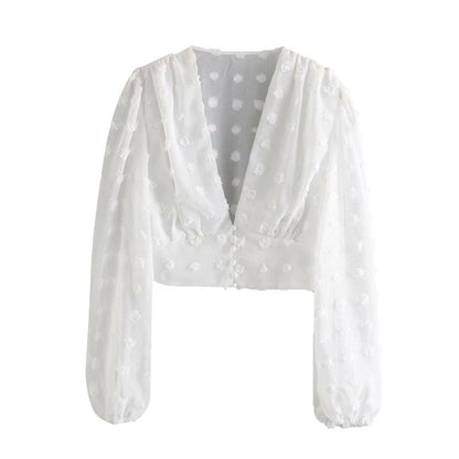 Lyanne Airy Top | Letni i wesoły top damski