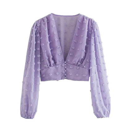 Lyanne Airy Top | Letni i wesoły top damski
