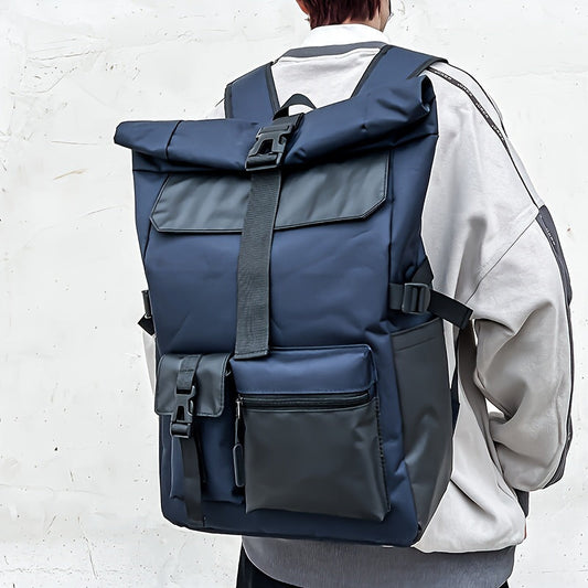 Liam | Modna wodoodporna torba podróżna Plecak na laptopa Rolltop