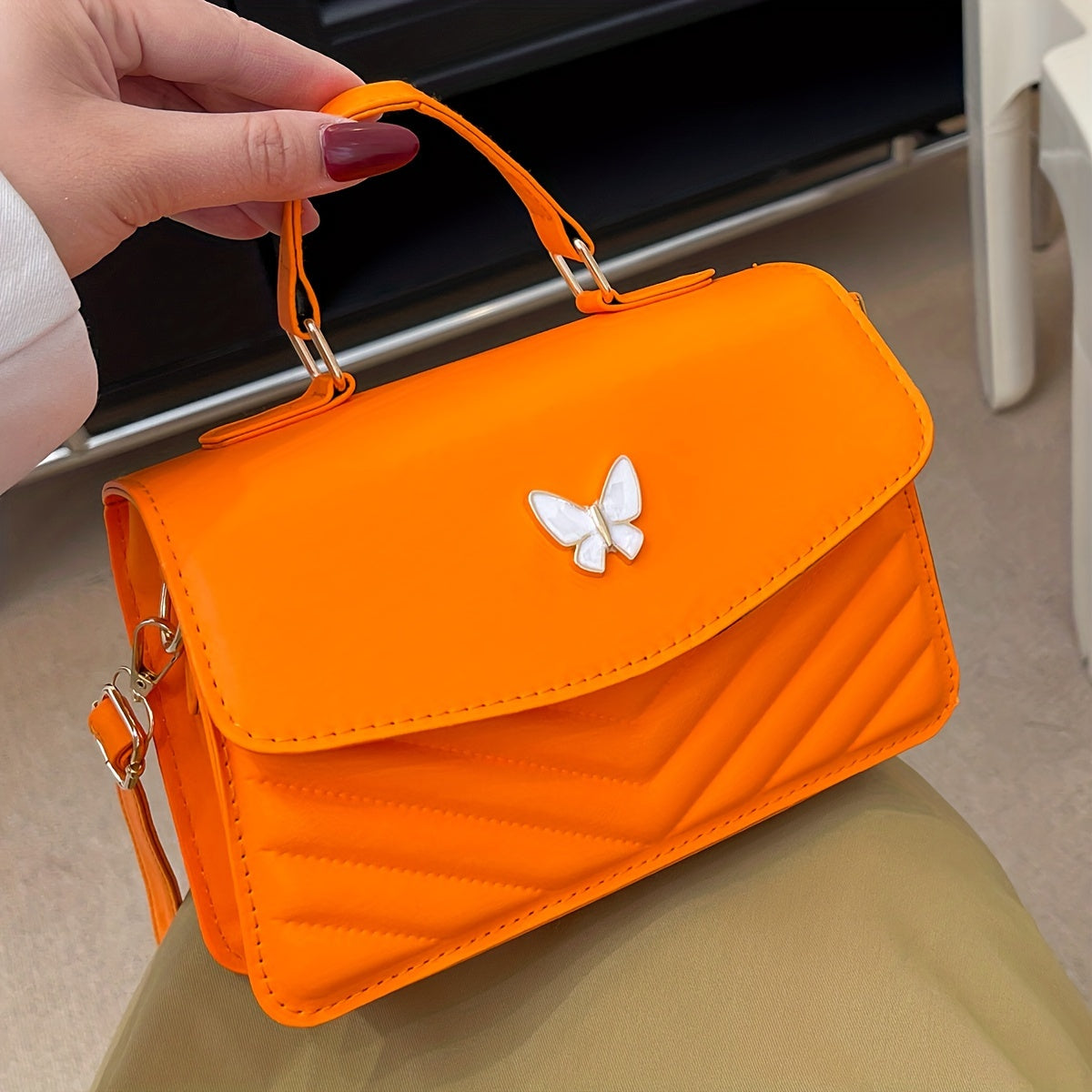 Sophie | Modna torba crossbody i na ramię w jednolitym kolorze