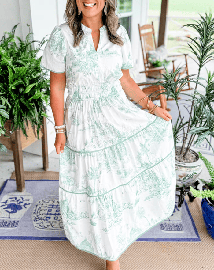 Sukienka maxi Classic charm
