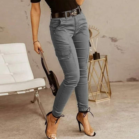 Spodnie cargo - Modne - Slim Fit - Wytrzymały materiał - Idealne na co dzień i na eleganckie okazje