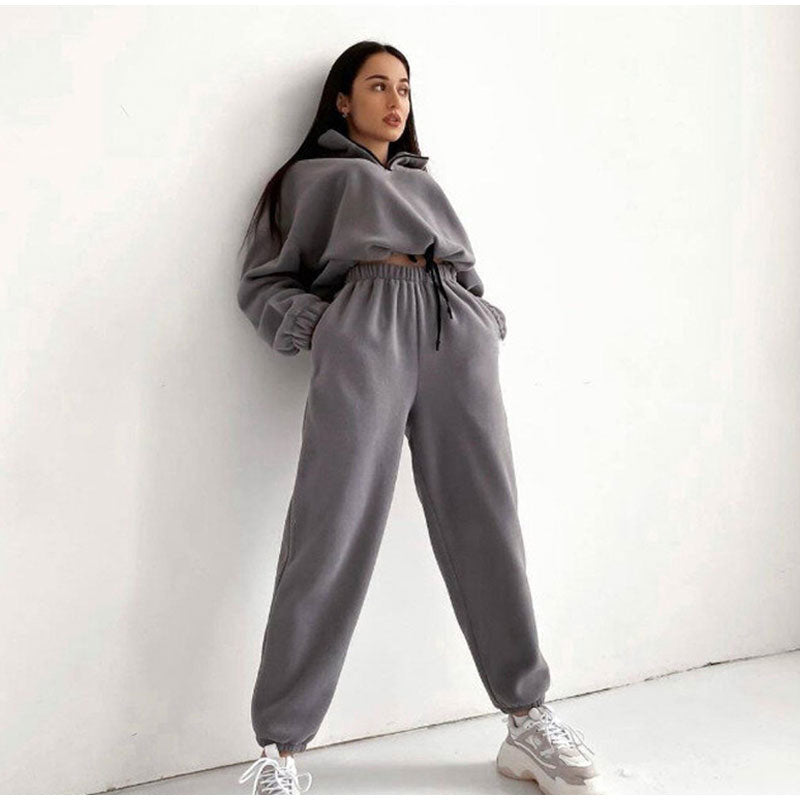 Heidi Fashion - Szary kombinezon do biegania dla kobiet