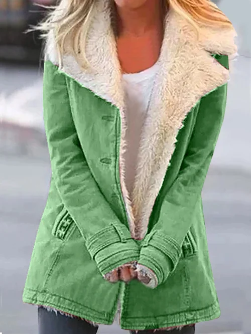 Ysabella - ciepła kurtka zimowa w stylu vintage