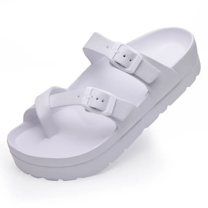 Katia® | Sandały z delikatnym połyskiem