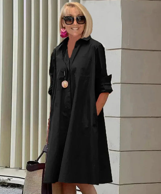 Elegancka sukienka koszulowa dla kobiet