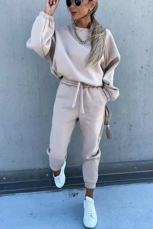 Heidi-Mode | Zestaw sweter i spodnie dresowe