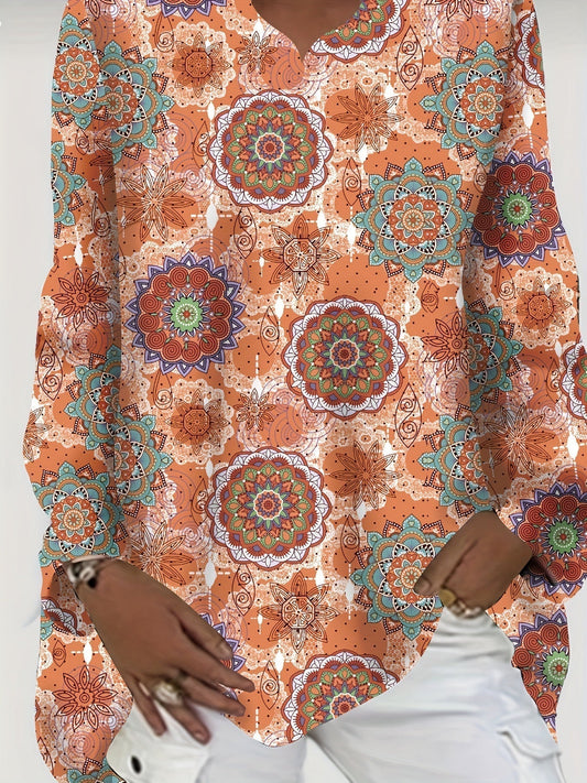 Marissa - top plus size w stylu boho