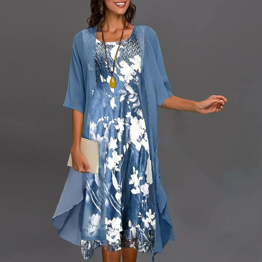 Vintage letnie sukienki w kwiatowy wzór i swobodną elegancję
