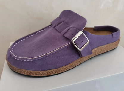 Luiz - nowoczesne sandały ze skóry w stylu vintage