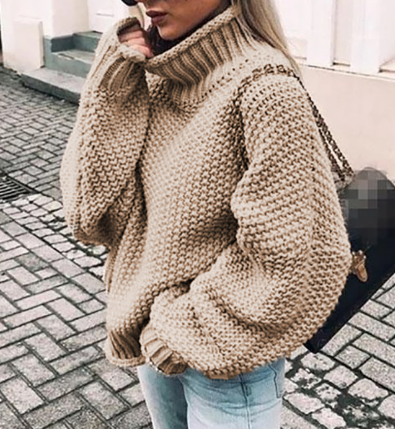 Sweter Layla z nietoperzowymi rękawami