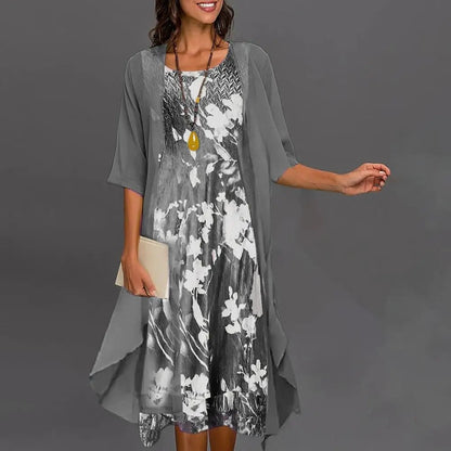 Vintage letnie sukienki w kwiatowy wzór i swobodną elegancję