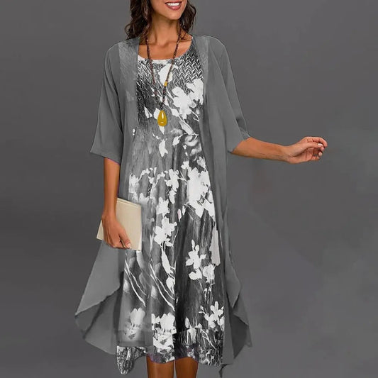 Vintage letnie sukienki w kwiatowy wzór i swobodną elegancję