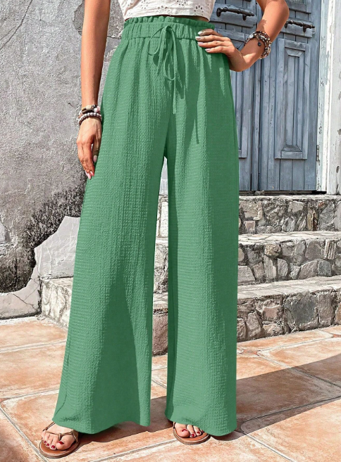 Naomi | Przewiewne spodnie plażowe | Casual & Boho | Letni design