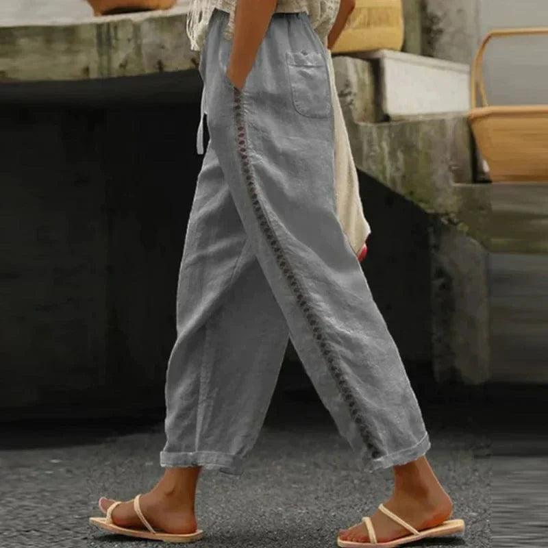 Letnie spodnie boho - Vala