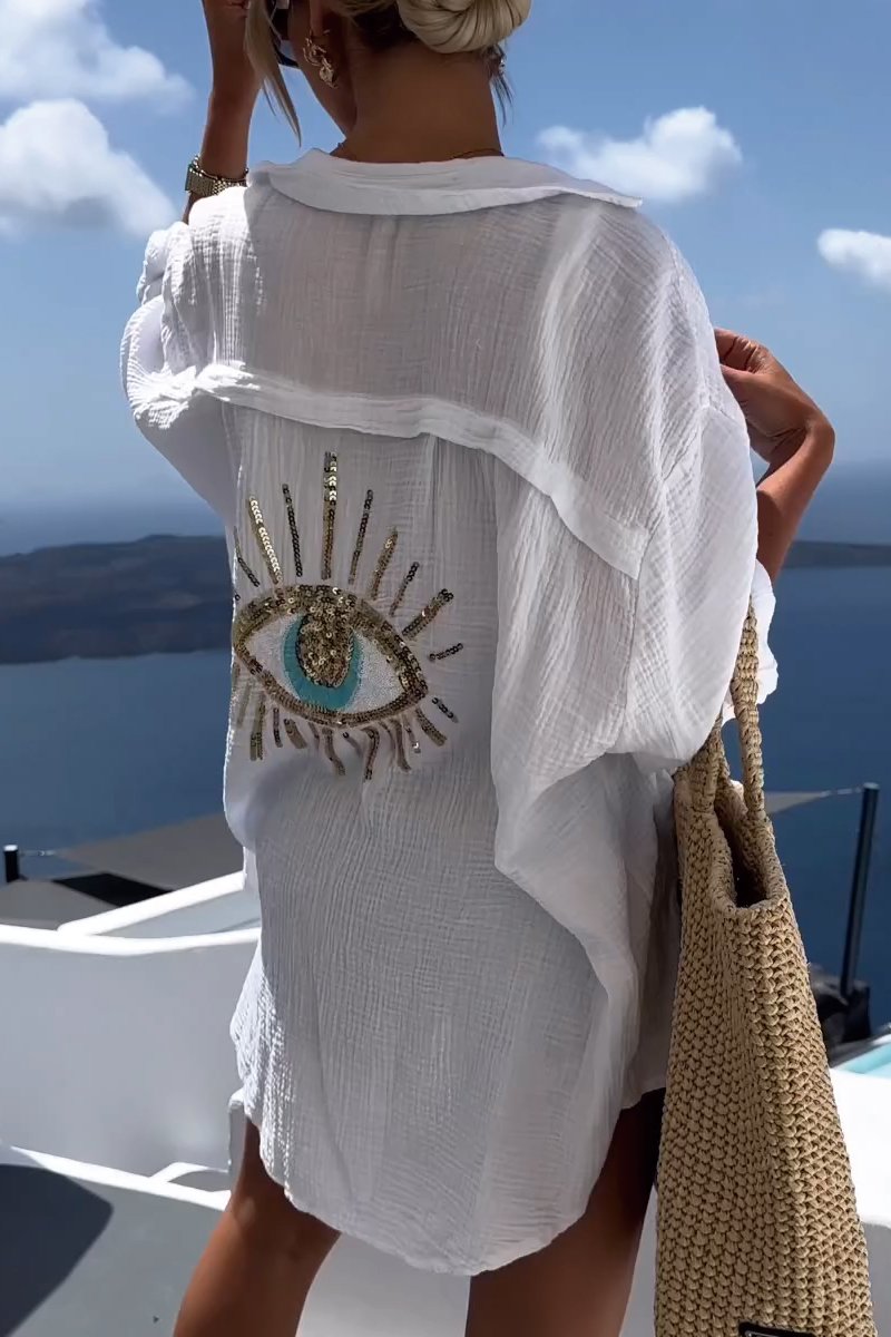 Kathryn - Bawełniana bluzka oversize