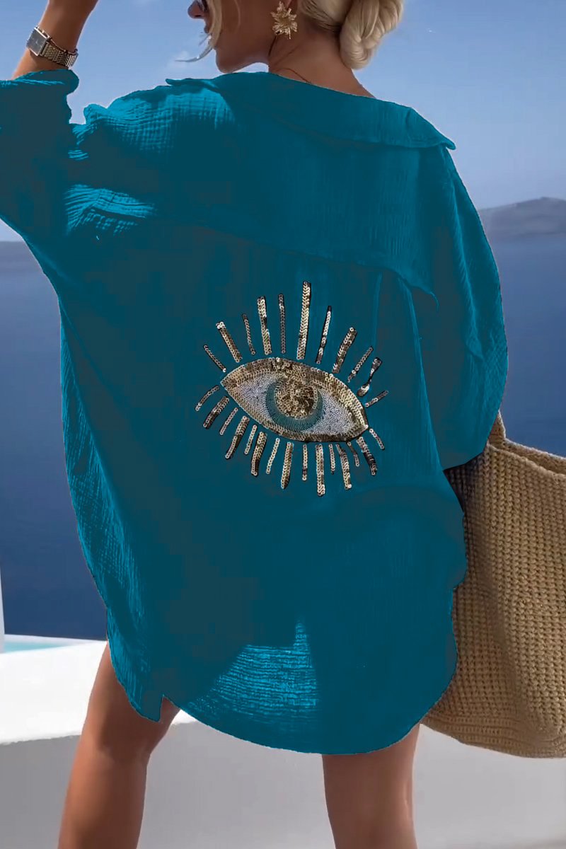 Kathryn - Bawełniana bluzka oversize