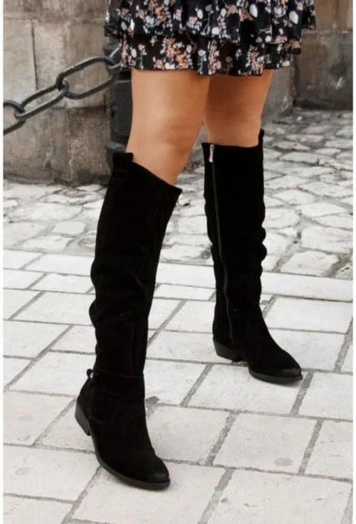 Silana , perano - wysokie buty