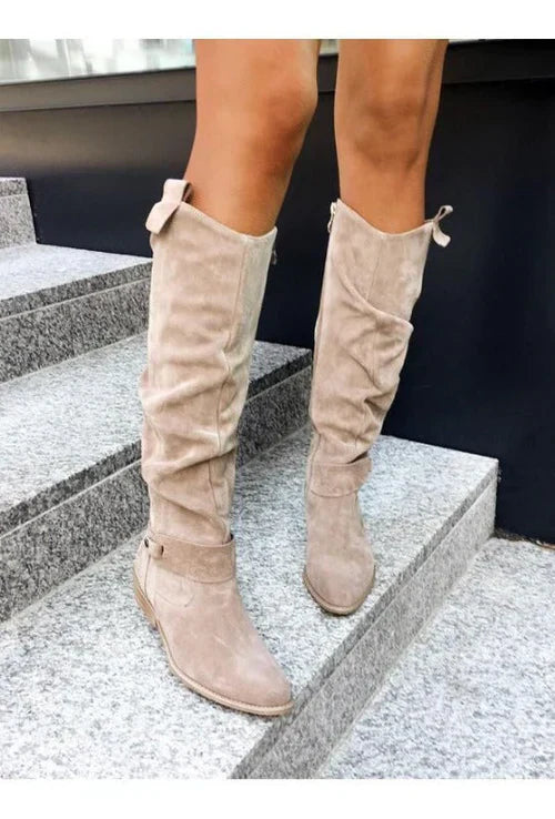 Silana , perano - wysokie buty