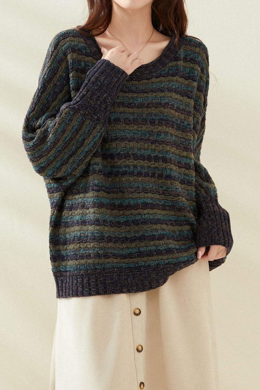 Sweter Harmony Coloured Lines