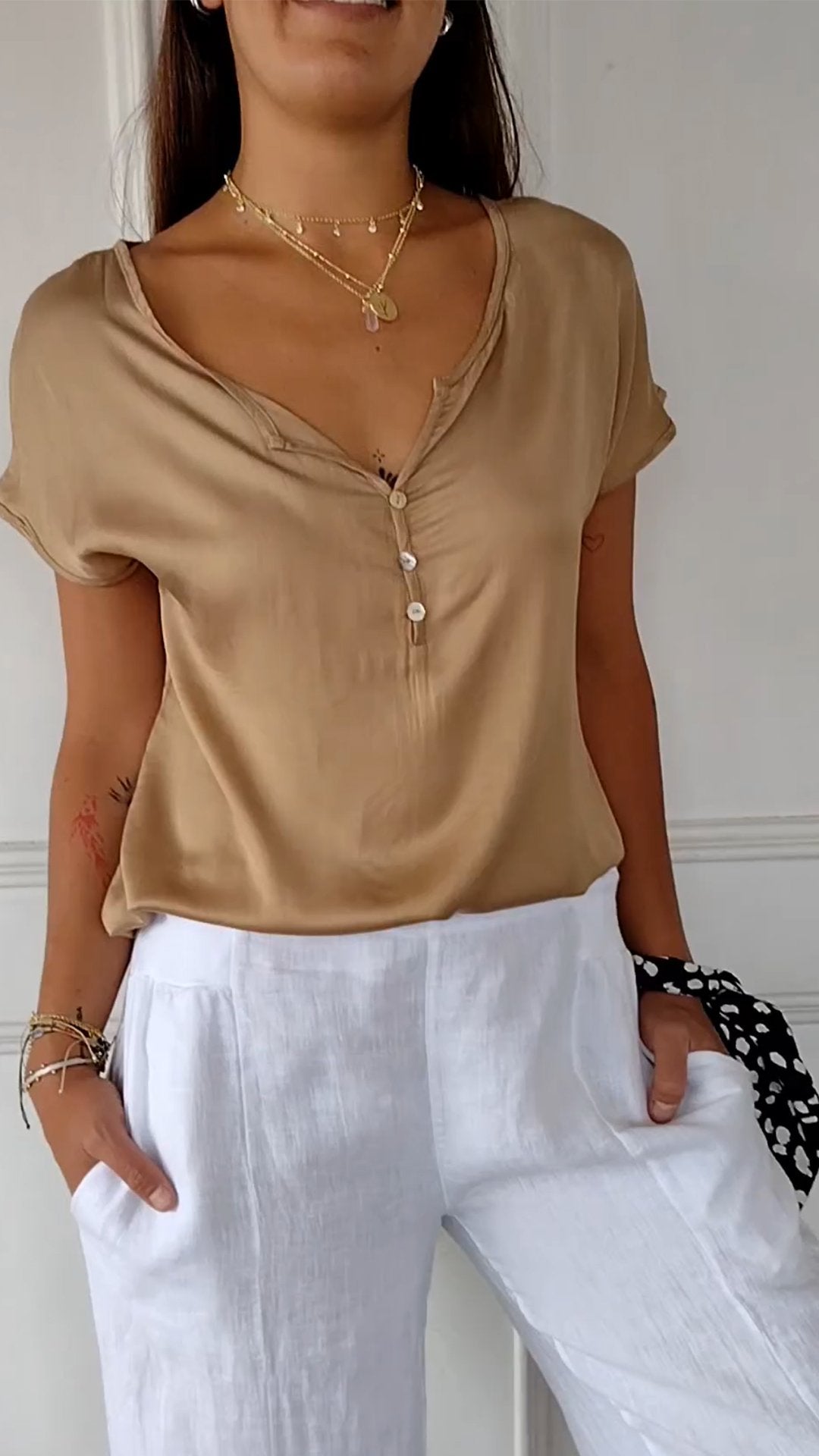 Layla | Bluzka Casual Chic Light