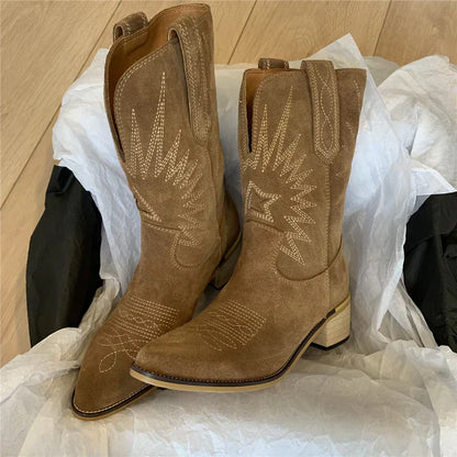 Buty Daliah w klasycznym kowbojskim stylu