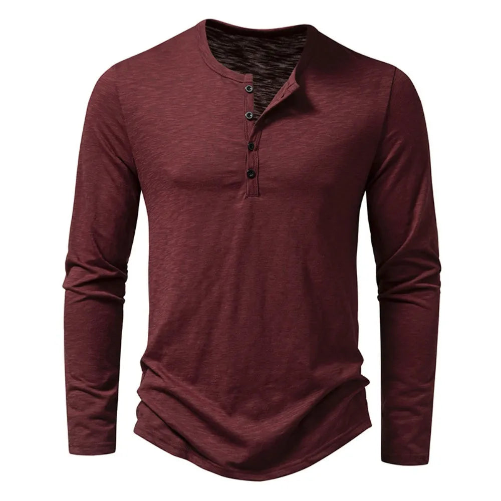 Bluza Yannick | Bluza męska Henley