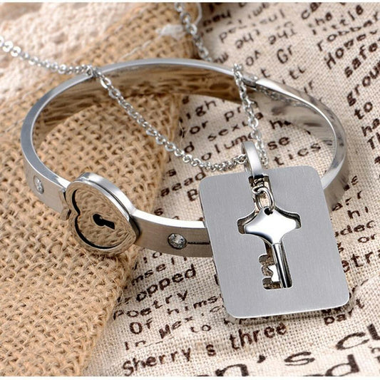Zestaw biżuterii Love Lock |