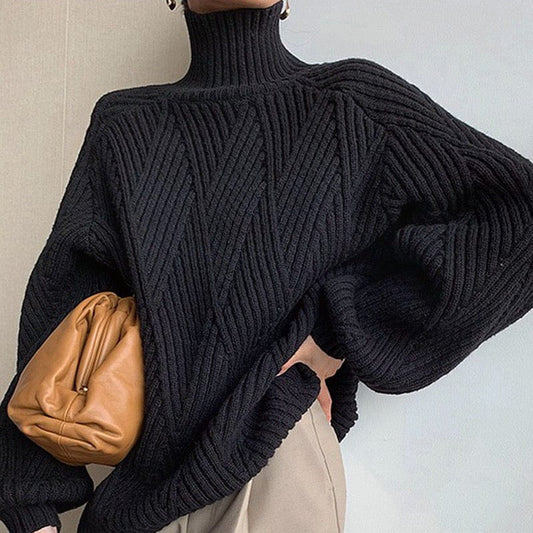 Swobodny i modny sweter