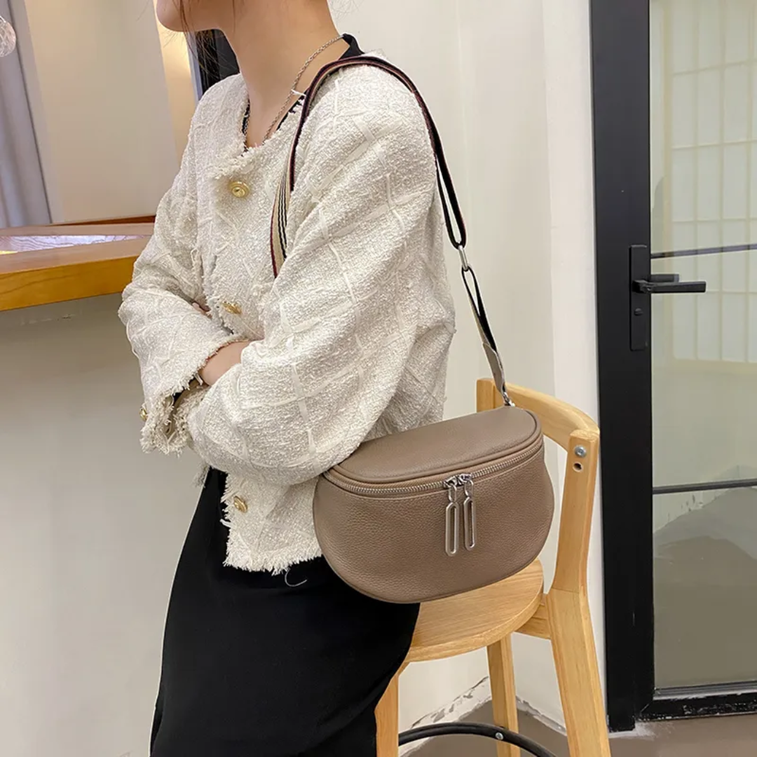 Skórzana torba na ramię Lucy | Urocza i modna